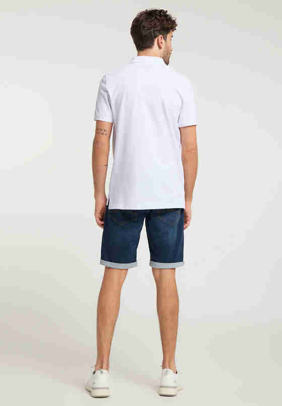 T-Shirt Polo, Weiß, model