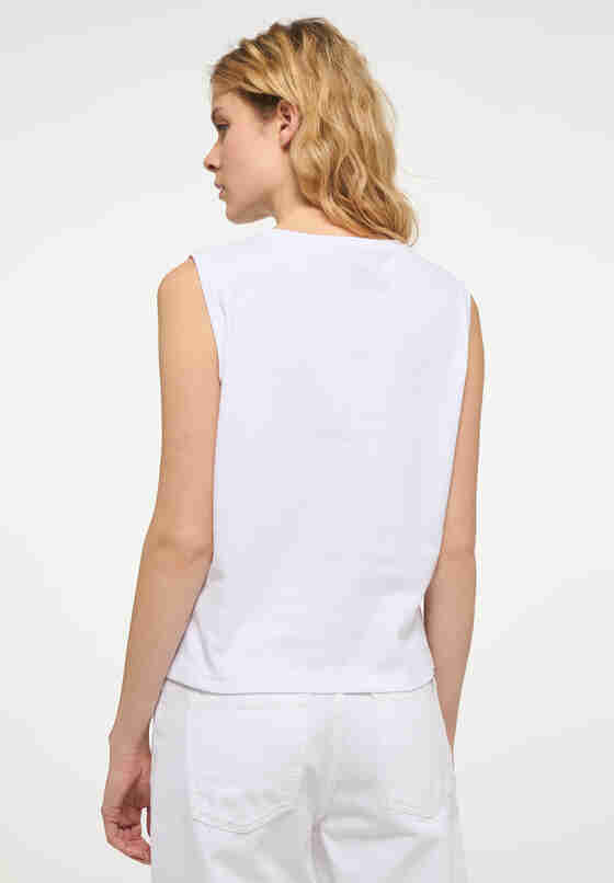 T-Shirt Shirt, Weiß, model