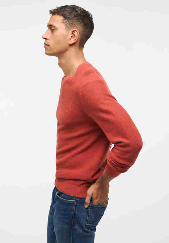 Sweater Style Emil C Basic, Rot, model