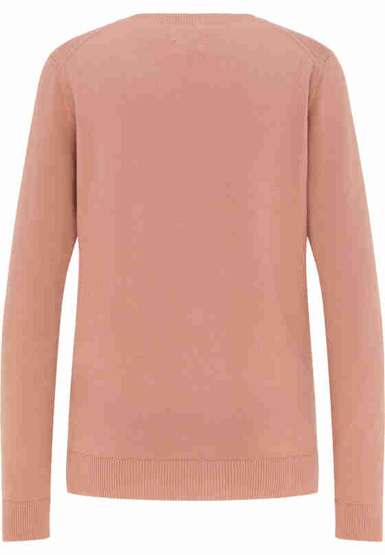 Sweater Basic-Pullover, Rosa, bueste