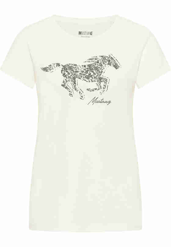 T-Shirt Style Alexia C Print, Weiß, bueste
