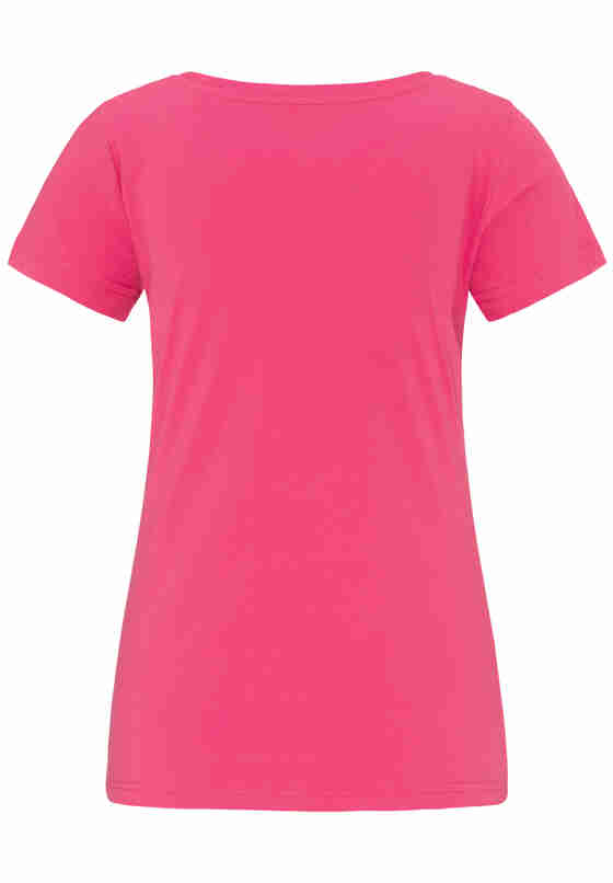 T-Shirt Basic Print Tee, Rosa, bueste