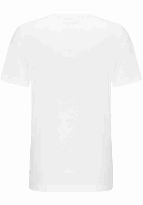 T-Shirt Schriftzug-Shirt, Weiß, bueste