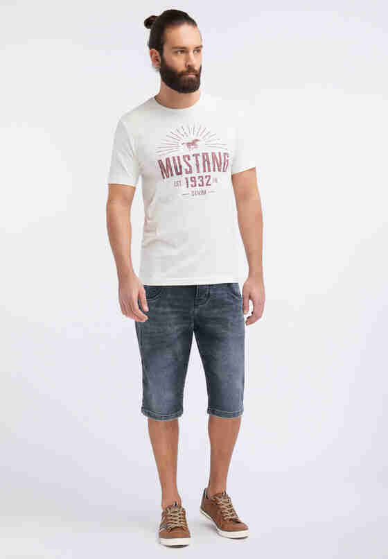 T-Shirt Label-Shirt, Weiß, model