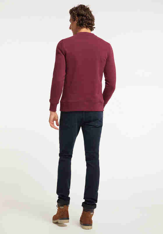 Sweatshirt Print-Sweater, Rot, model