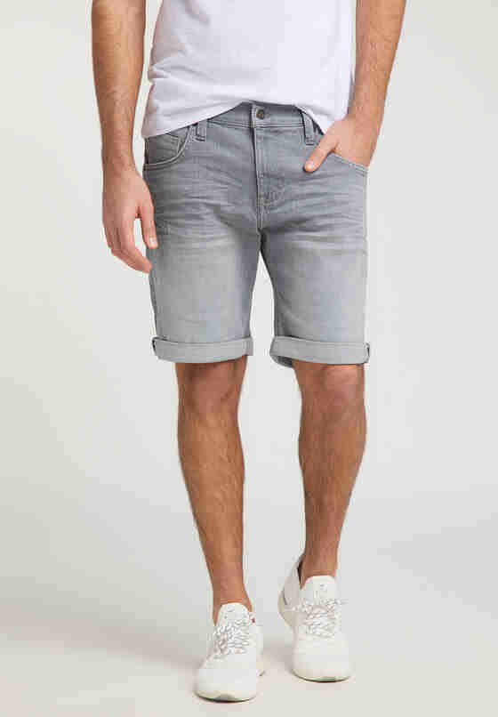 Hose 5-Pocket-Shorts, Grau 584, model