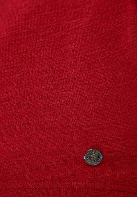 T-Shirt Henley, Rot, bueste