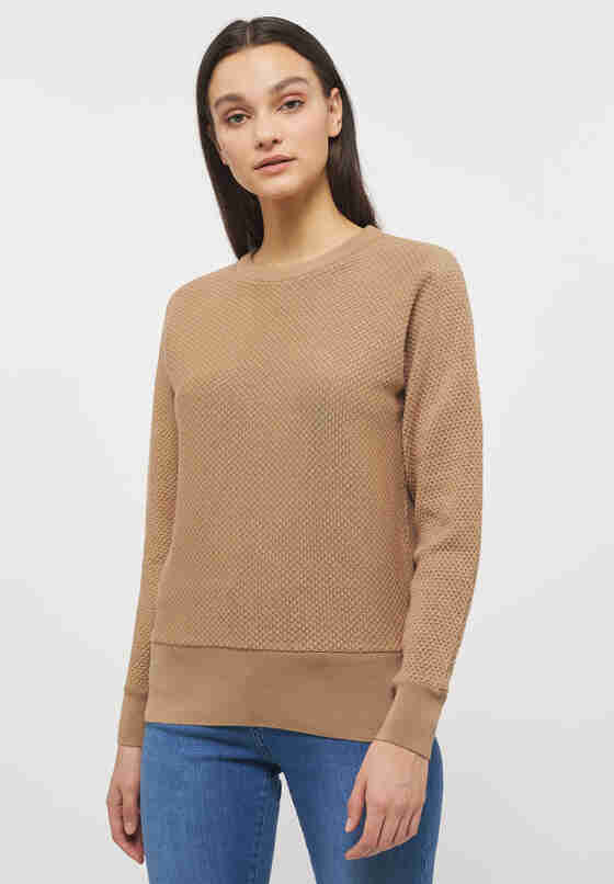Sweater Sweater, Braun, model