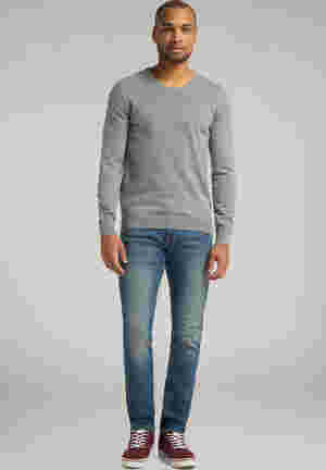 Sweater Basic V-Neck Jumper