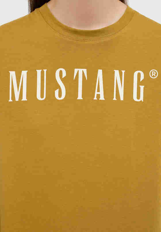 T-Shirt T-Shirt, Goldfarben, model
