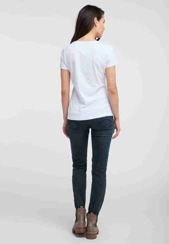 T-Shirt Alina C Print, Weiß, model