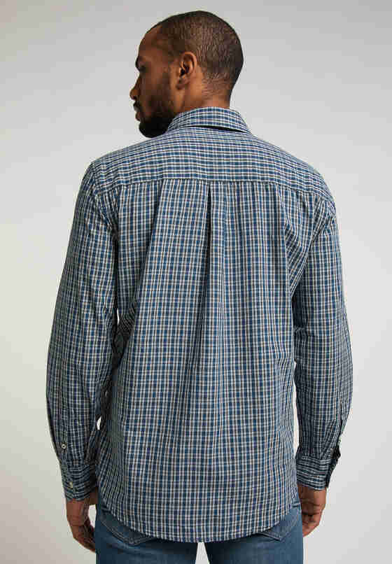 Hemd Style Clemens small check, Bunt, model