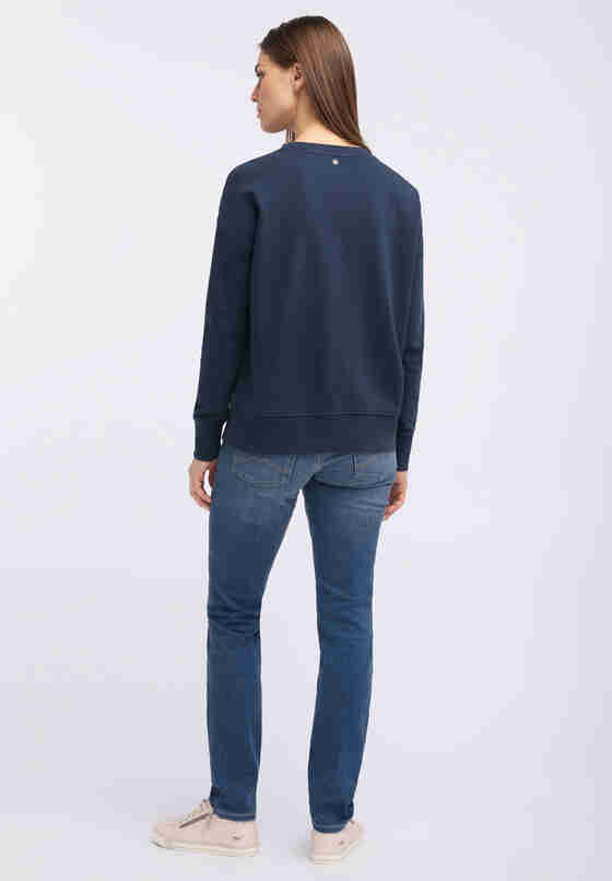 Sweatshirt Printed Sweat, Blau, model
