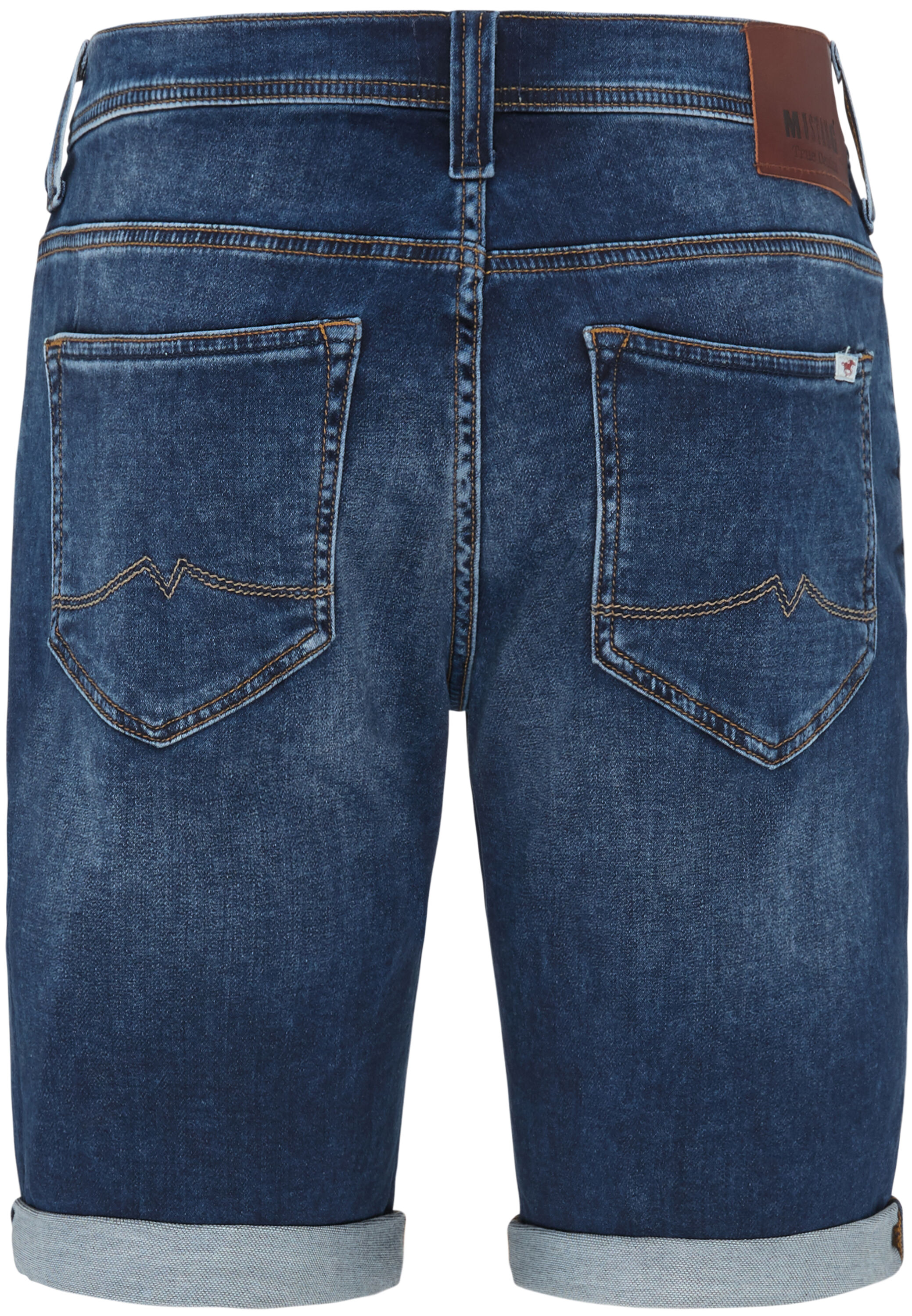 MUSTANG Jeans Shorts Herren  Jeanshose Kurze Hose Bermuda Chicago 683 Denim Blue 