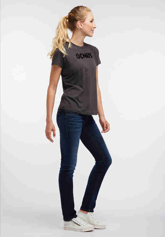 T-Shirt Pailletten-Shirt, Grau, model