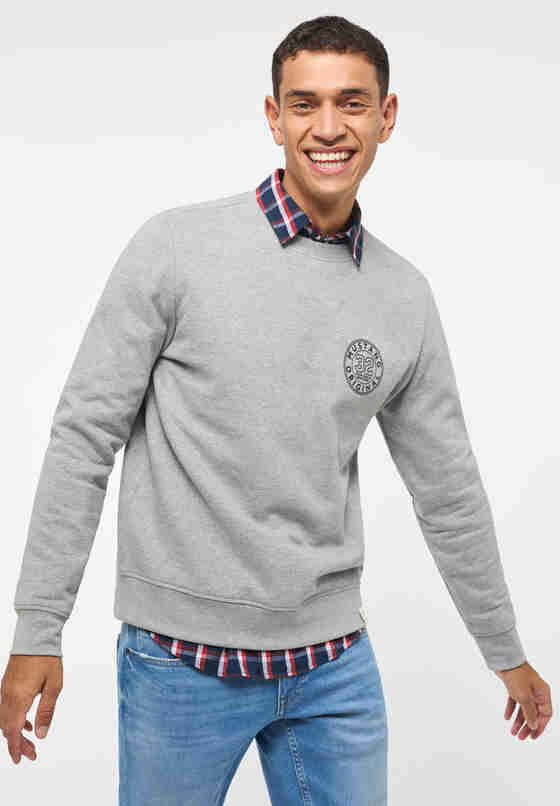 Sweatshirt Style Ben CN Circle, Grau, model