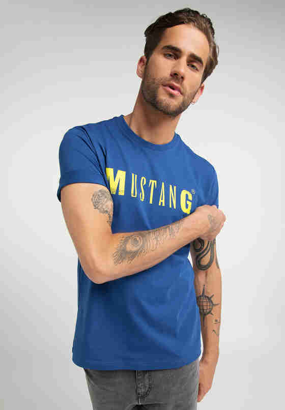 T-Shirt Alex LOGO Tee, Blau, model