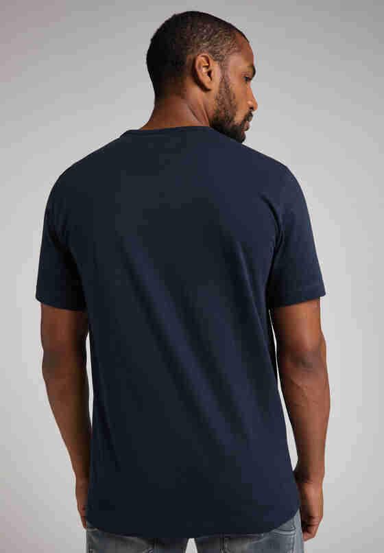 T-Shirt Printshirt, Blau, model