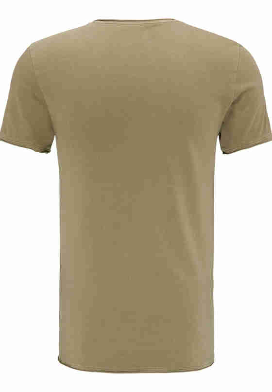 T-Shirt Aaron V Washed, Grün, bueste