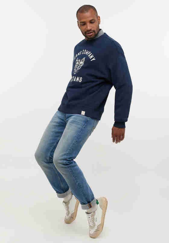 Sweatshirt Herren Sweatshirt, Blau, model
