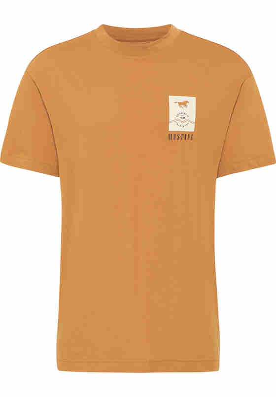 T-Shirt Style Aidan C Print, Braun, bueste