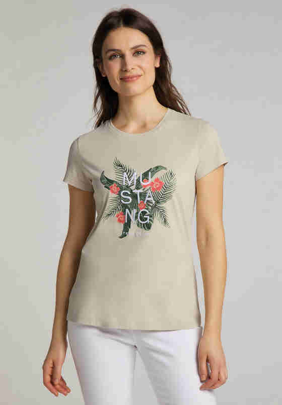 T-Shirt Style Alexia C Embro, Braun, model