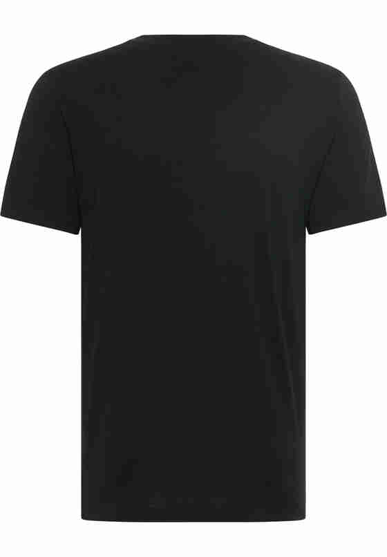 T-Shirt Print-Shirt, Schwarz, bueste