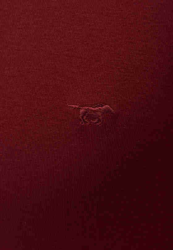 T-Shirt Langarm-Henley, Rot, bueste