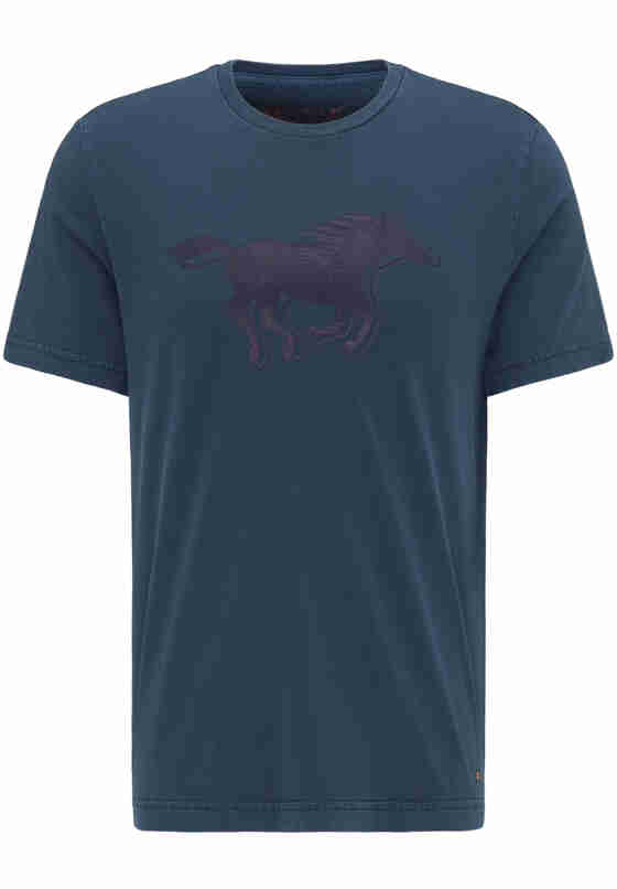 T-Shirt Horse Tee, Blau, bueste