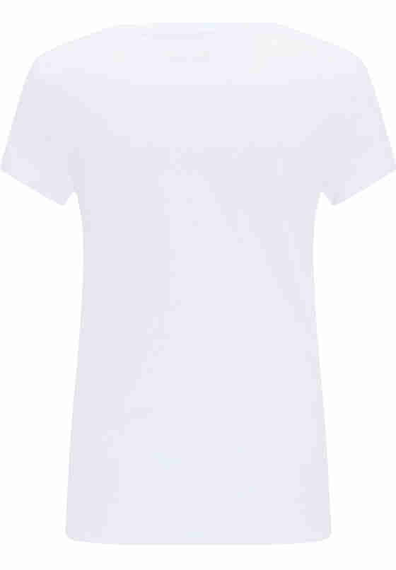 T-Shirt Printshirt, Weiß, bueste