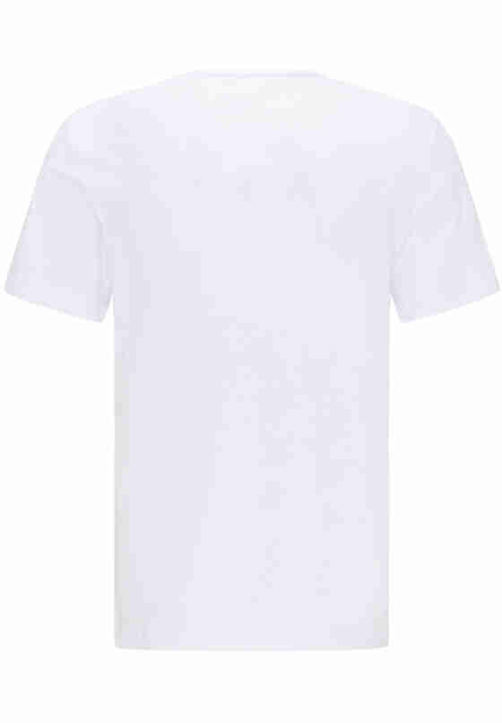 T-Shirt Print Tee, Weiß, bueste