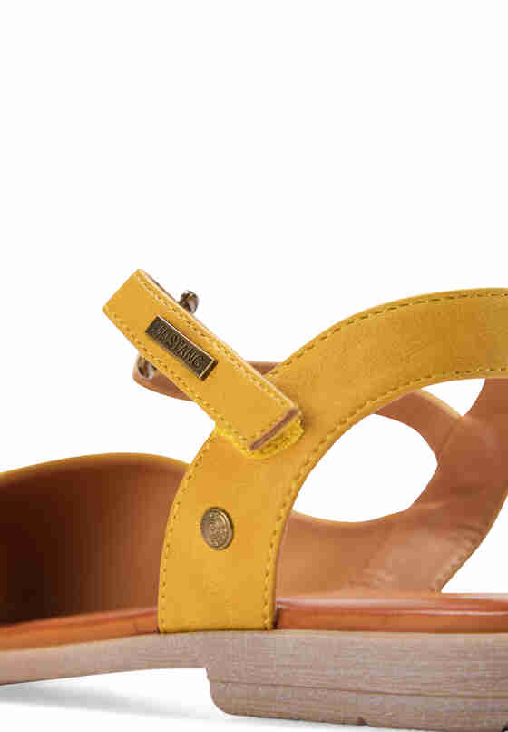 Schuh Sandale, Gelb, bueste