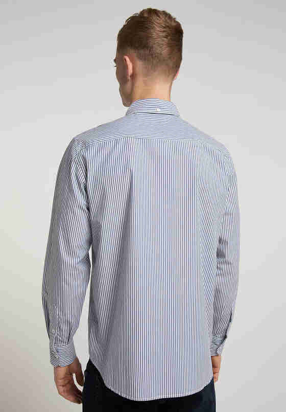 Hemd Style Clemens bold stripe, Blau, model