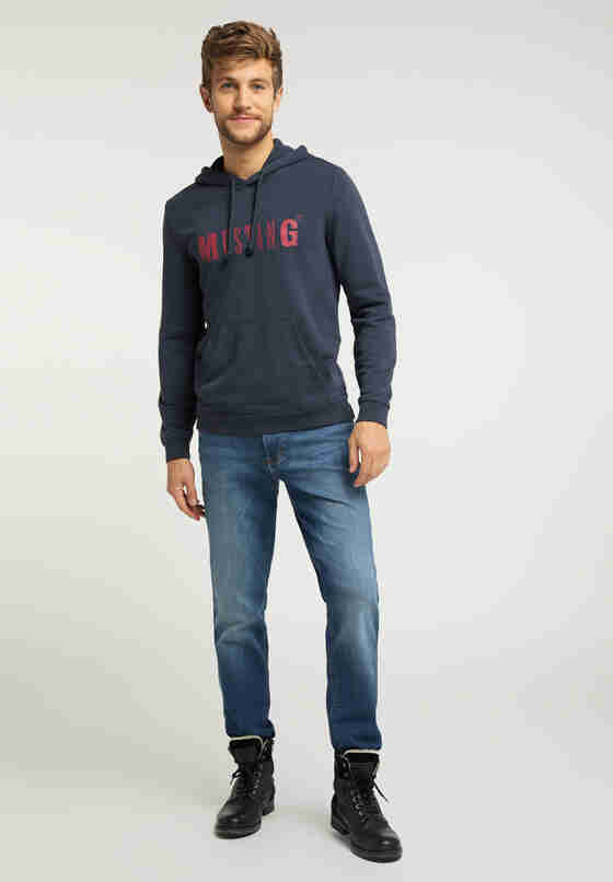 Sweatshirt Bennet H Print, Blau, model