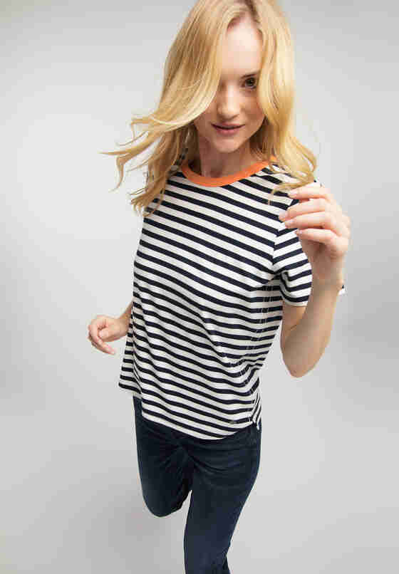 T-Shirt Alina C Striped, Bunt, model