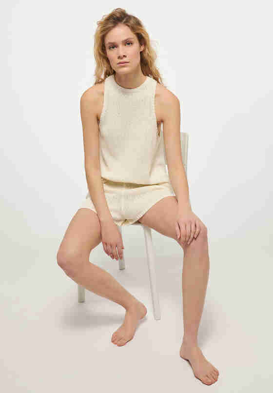 Hose Shorts, Weiß, model