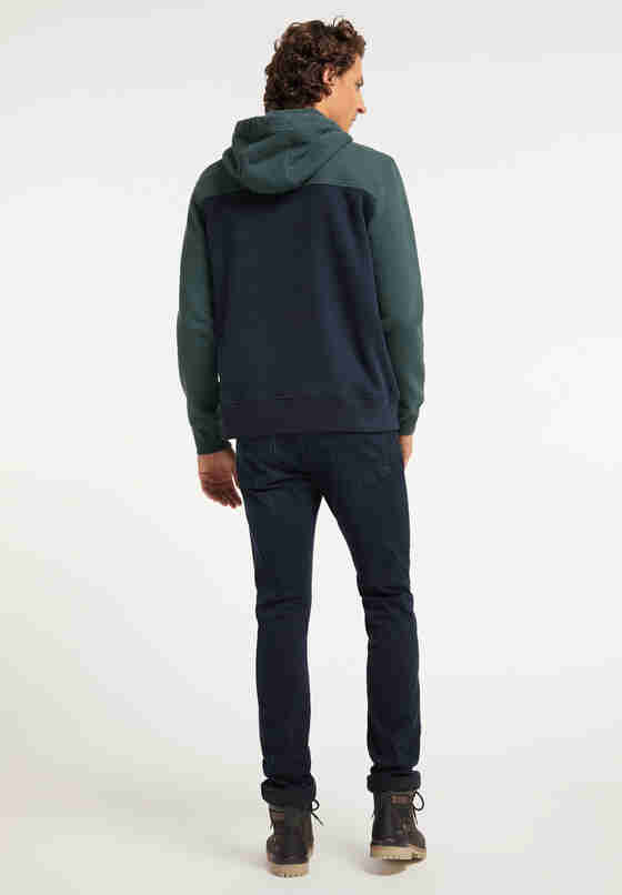 Sweatshirt Kapuzensweater, Grün, model