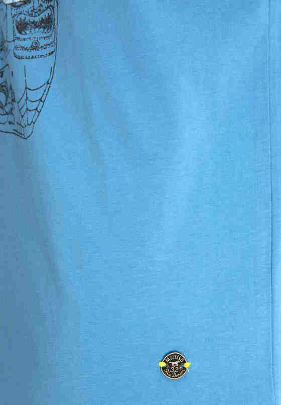 T-Shirt Illustration Tee, Blau, bueste