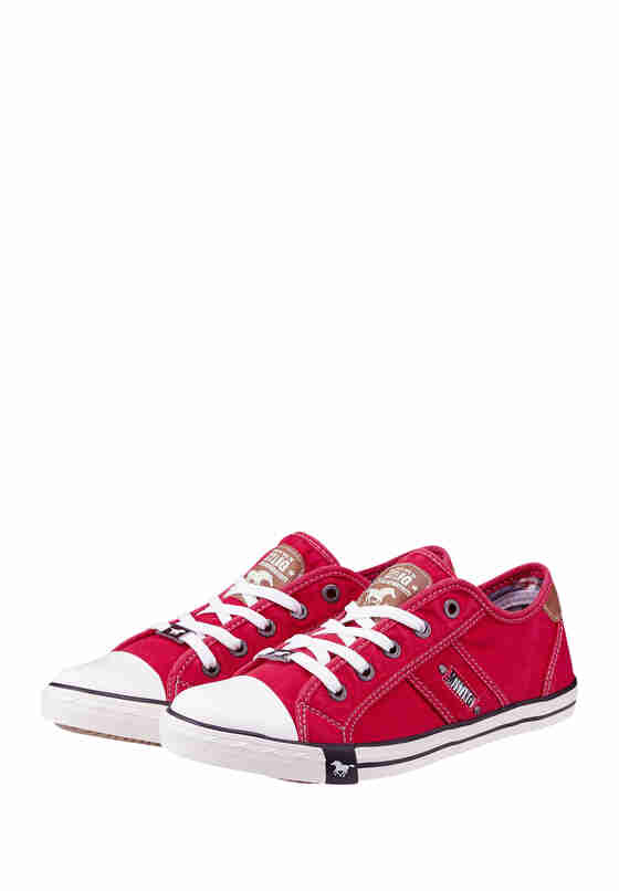 Schuh lace up shoes (low), Rot, bueste