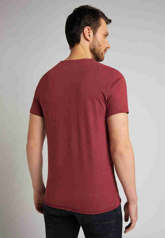T-Shirt Style Aaron V-Washed, Rot, model