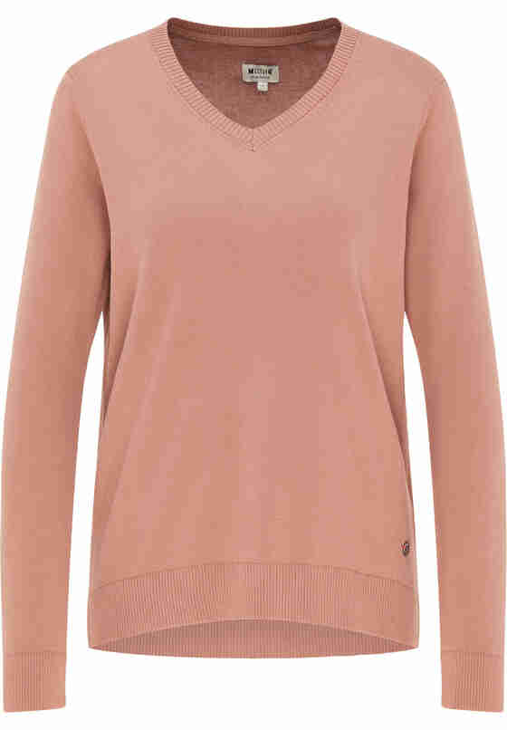 Sweater Basic-Pullover, Rosa, bueste