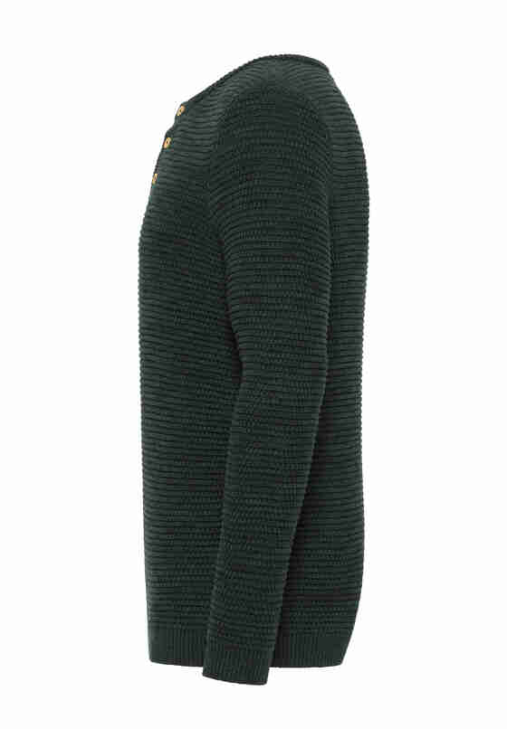 Sweater Style Emil C Henley, Grün, bueste