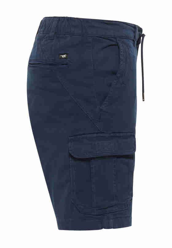 Hose Style Elastic Cargo Shorts, Blau, bueste