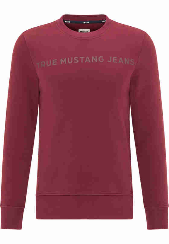 Sweatshirt Print-Sweater, Rot, bueste