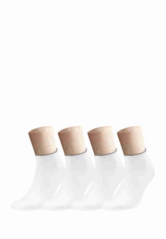 Accessoire 4x Socken, Weiß, bueste