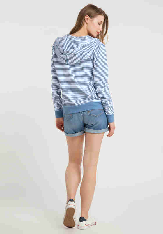 Sweatshirt Sweatjacke, Blau, model