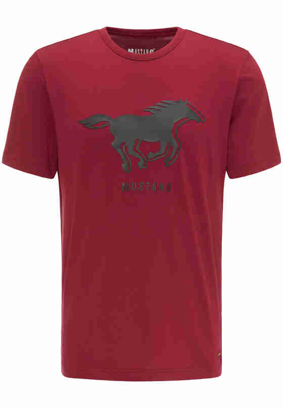 T-Shirt Print Tee, Rot, bueste