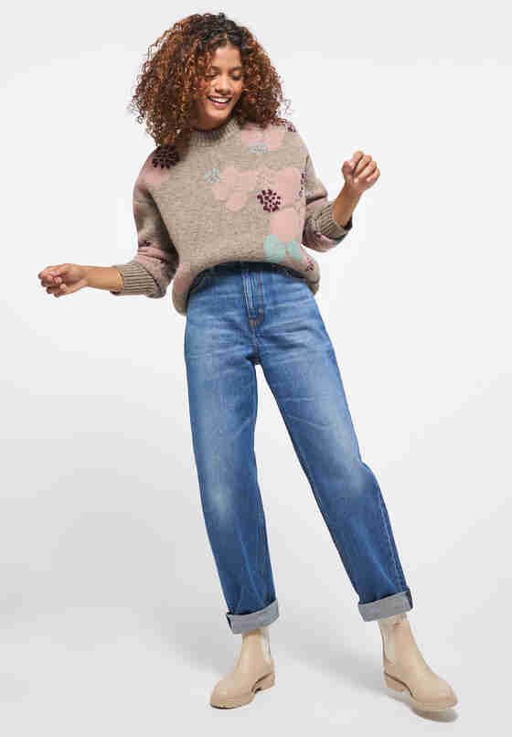 Sweater Strickpullover, Braun, model