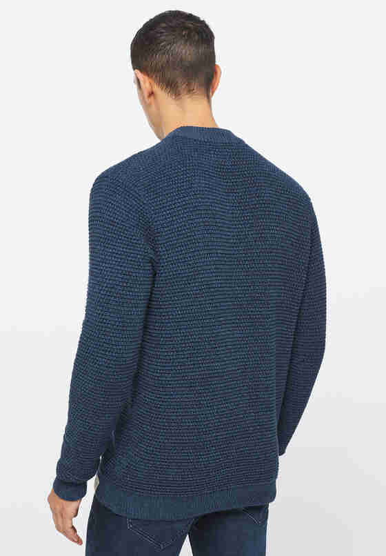 Sweater Style Emil C Chunky, Blau, model