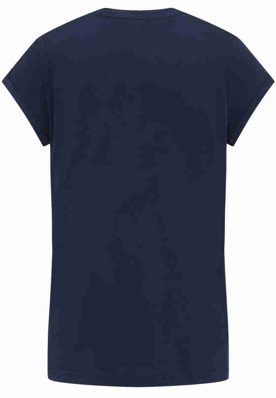 T-Shirt Label-Shirt, Blau, bueste